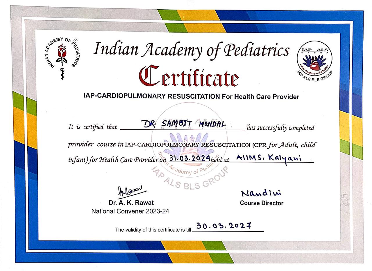 Dr Sambit Mondal treating patient in Bankura clinic